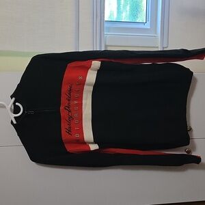 Harley-Davidson Black, Red & Cream Pullover